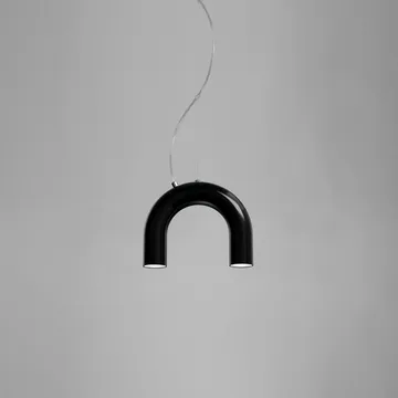 Arch single riippuvalaisin - Musta, 25,5 cm - Oblure