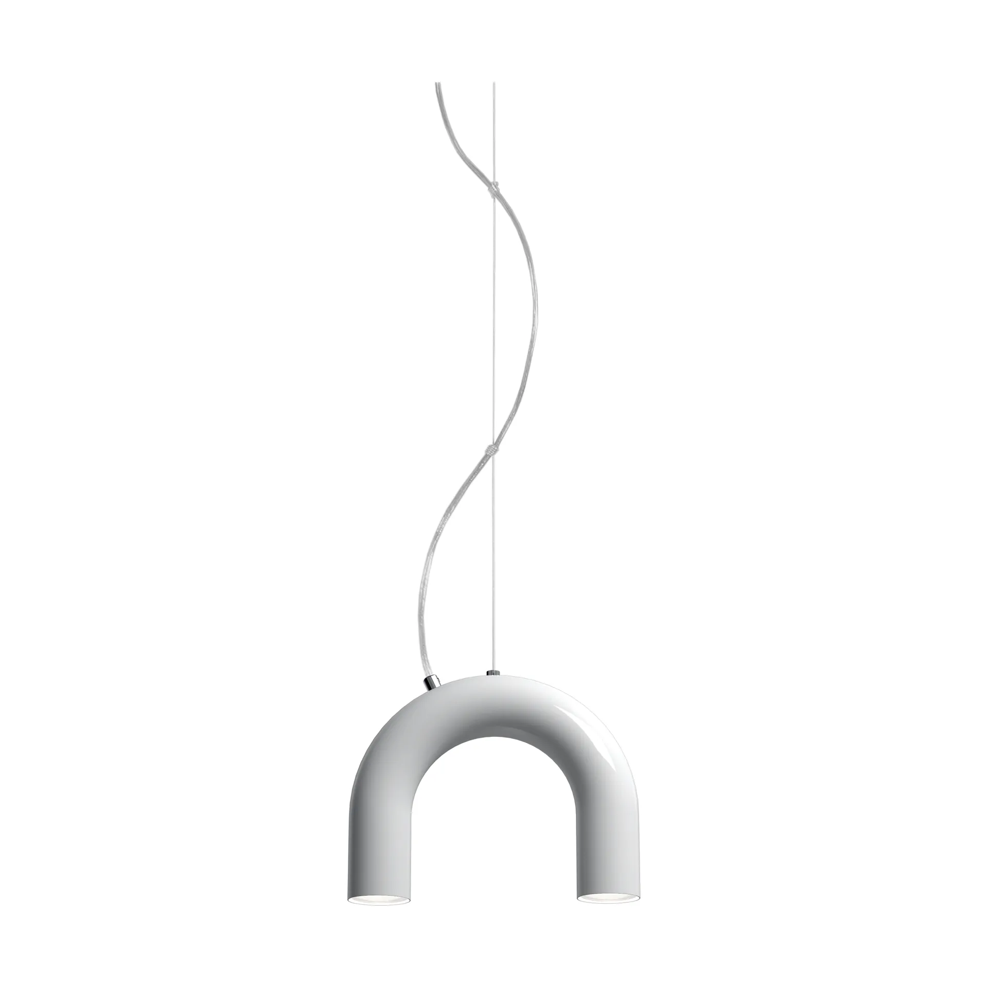 Arch single riippuvalaisin, Valkoinen, 25,5 cm Oblure