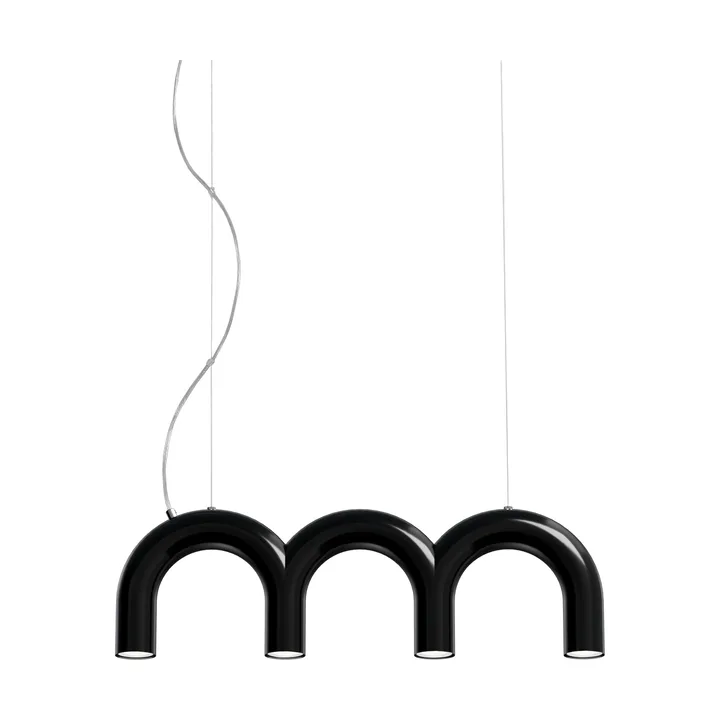 Arch triplette riippuvalaisin - Musta, 65,6 cm - Oblure