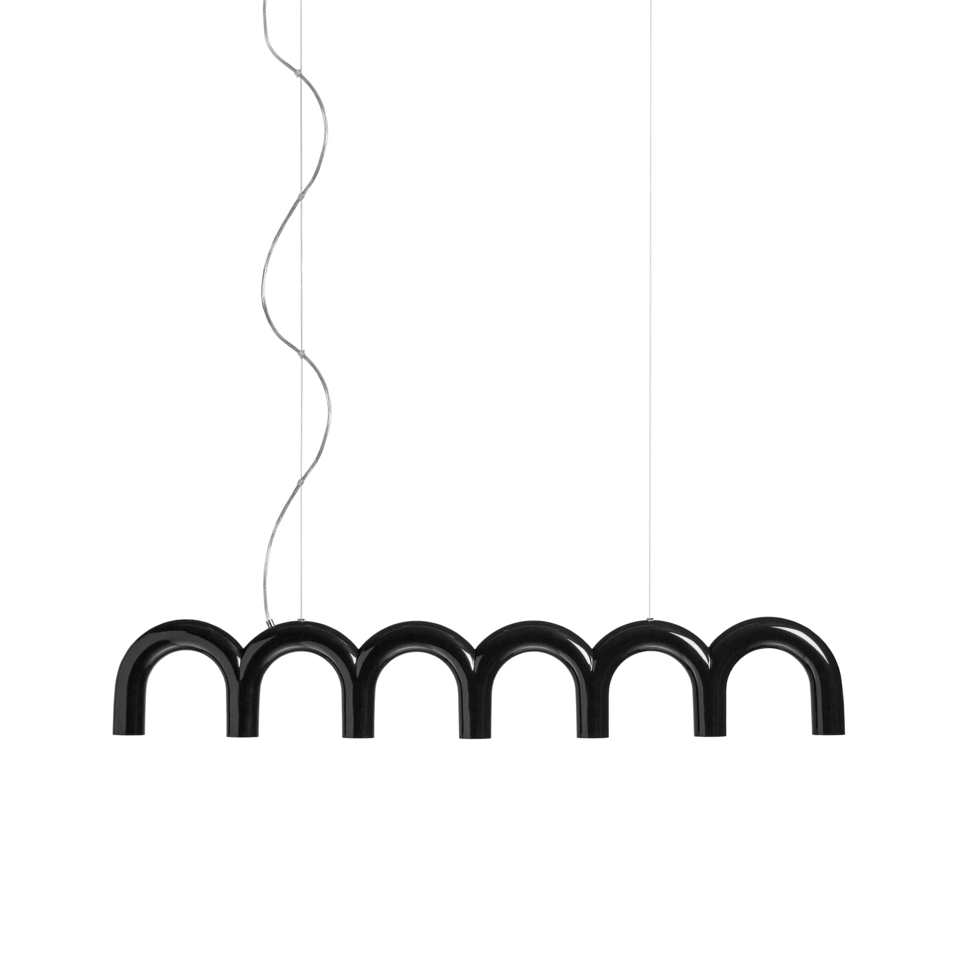 Arch valaisin 125,6 cm, Musta Oblure