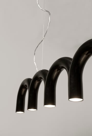 Arch valaisin 125,6 cm - Musta - Oblure