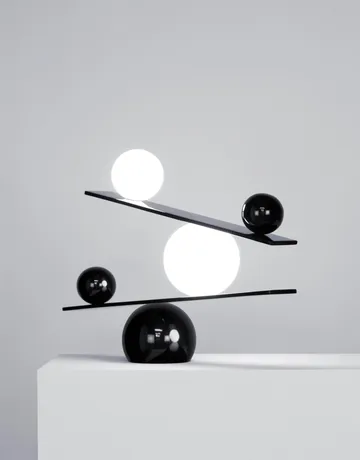 Balance pöytälamppu - Musta, v2 - Oblure