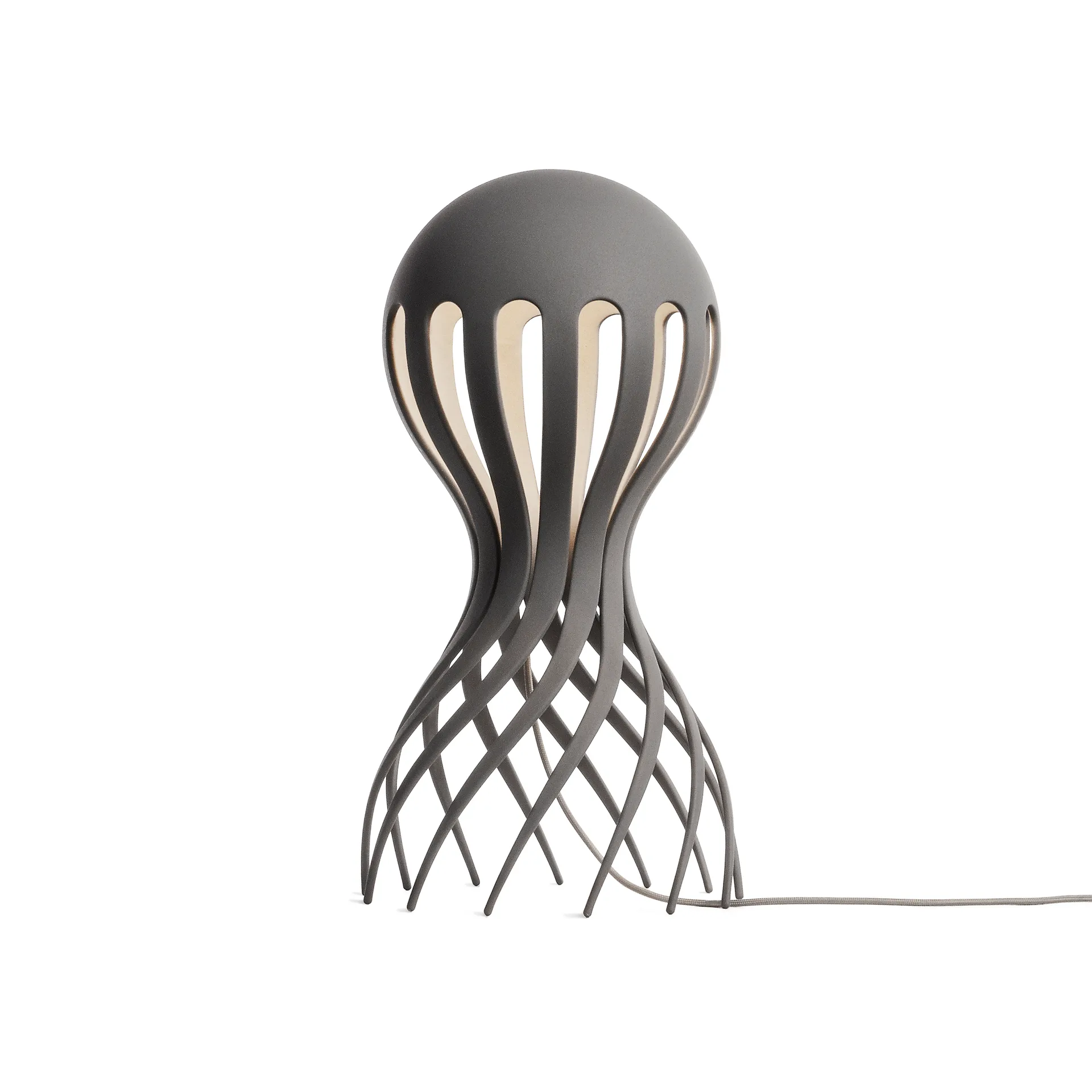 Cirrata pöytälamppu 44,4 cm, Harmaa Oblure