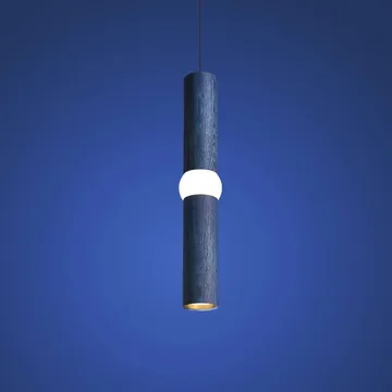 Lightbone riippuvalaisin - Medium 53,8 cm, sininen tammi - Oblure