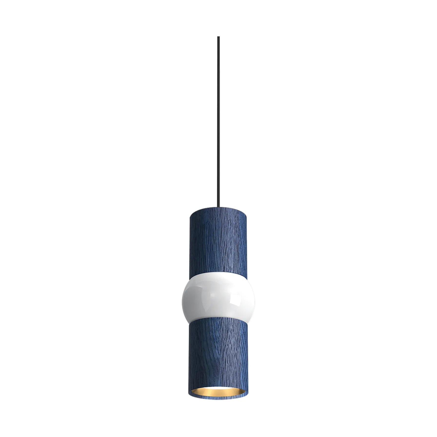 Lightbone riippuvalaisin, Pieni 24 cm, blue oak Oblure