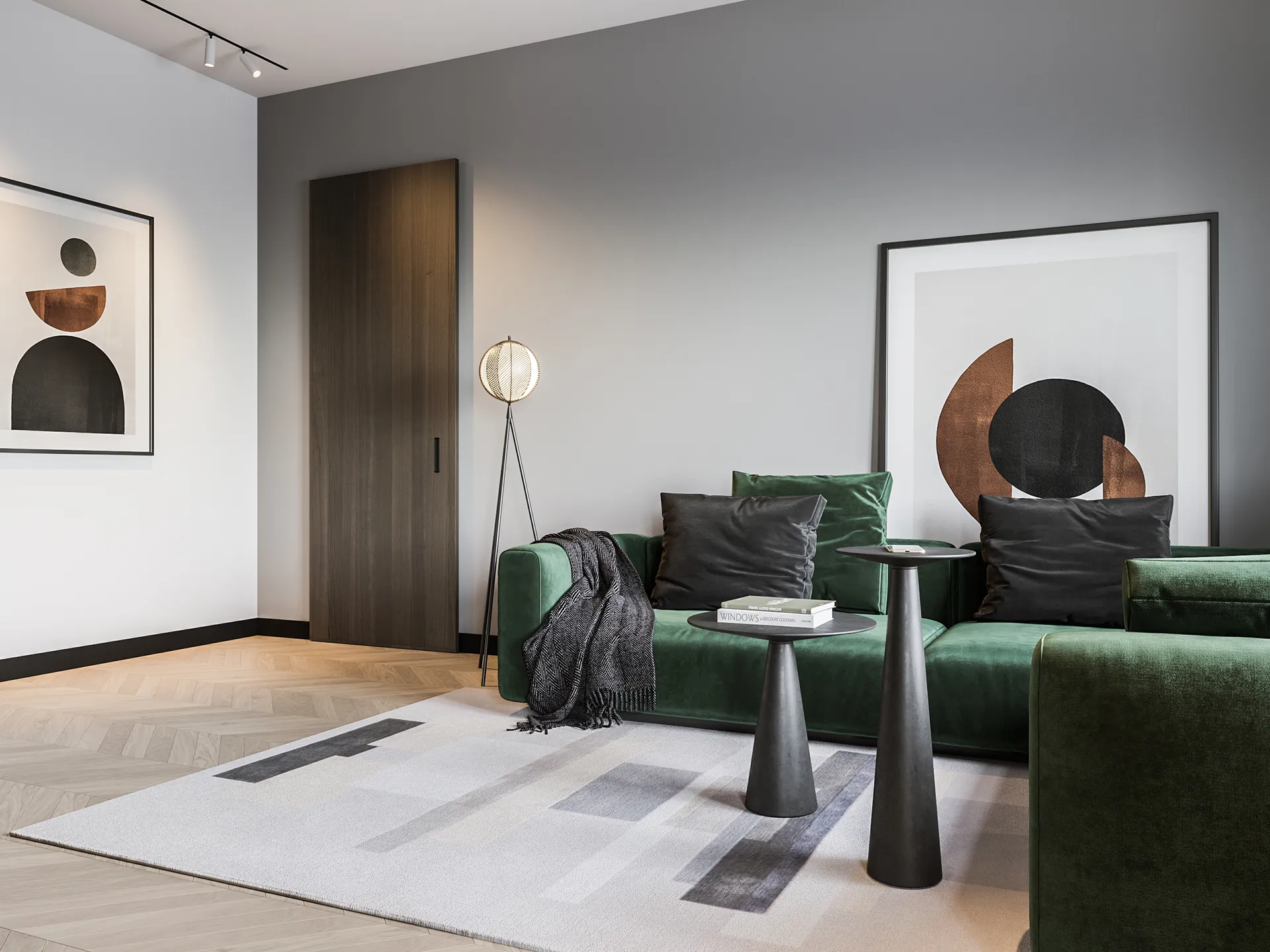 Mondo lattiavalaisin 153 cm, Musta Oblure