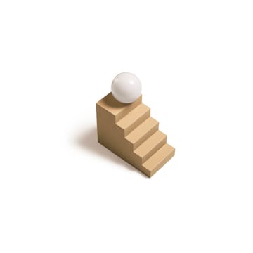 Stair pöytälamppu - Beige - Oblure