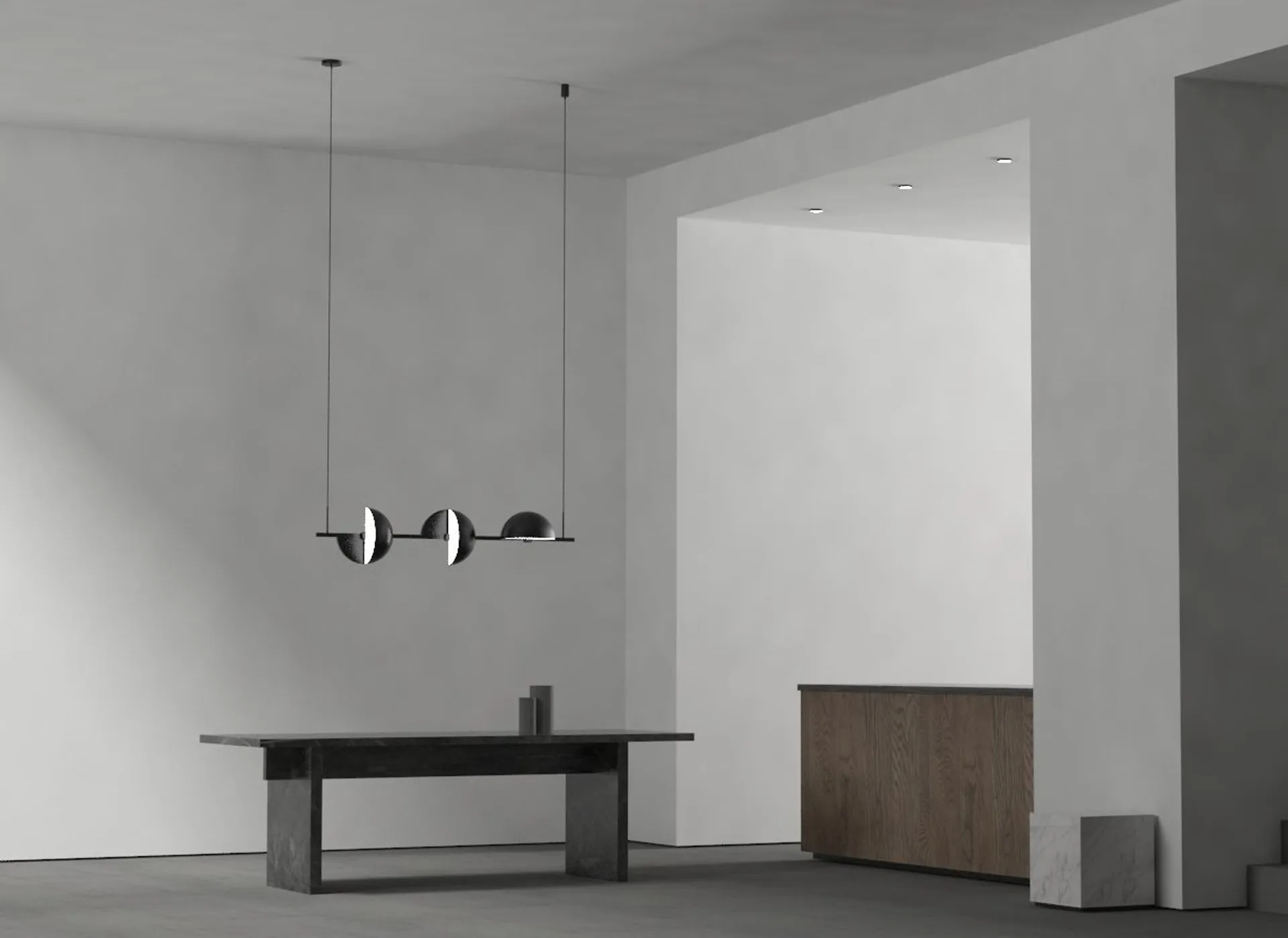 Trapeze triplette riippualaisin 140 cm, Musta Oblure