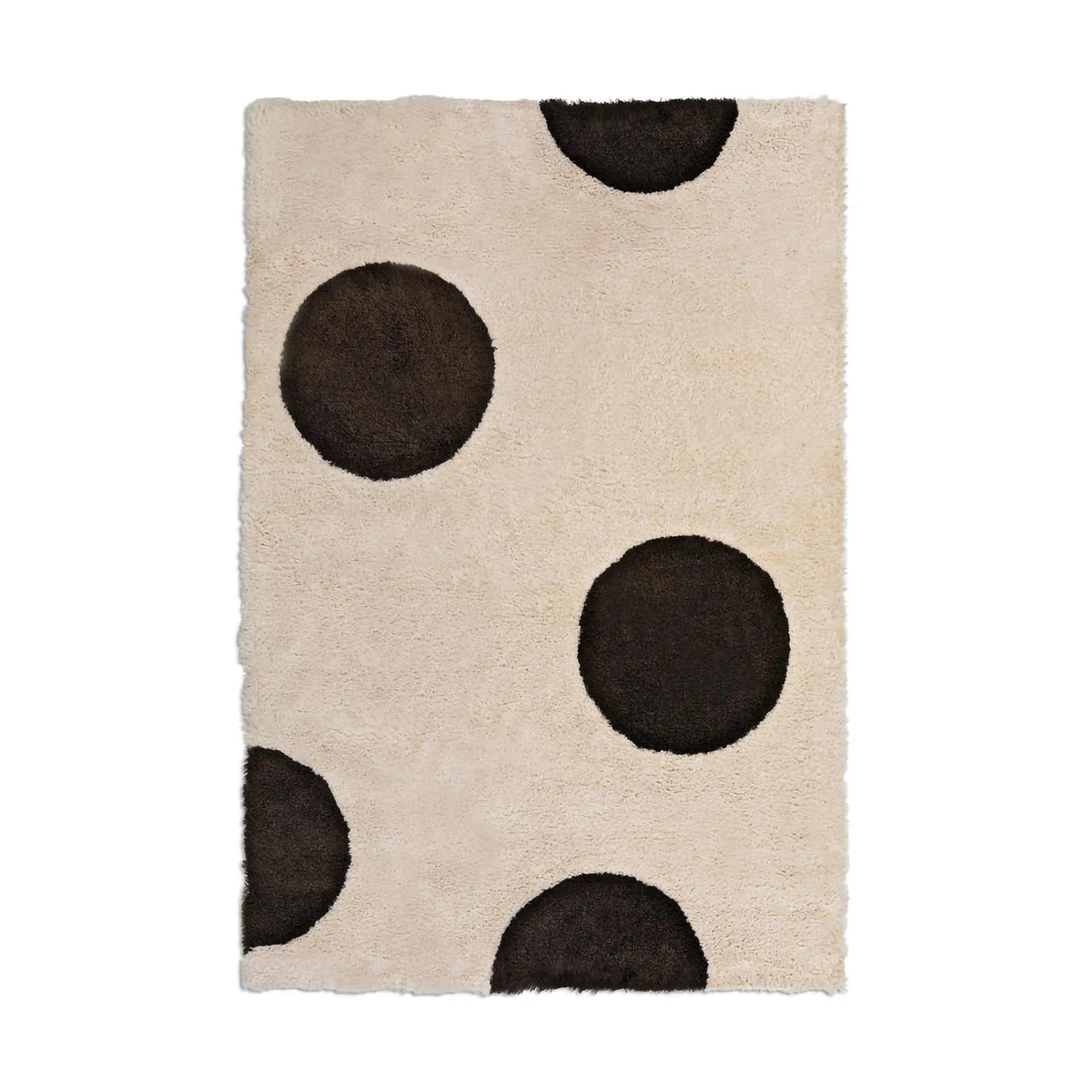 ODC Dot Big Scale villamatto, Beige brown, 170x240 cm Ogeborg