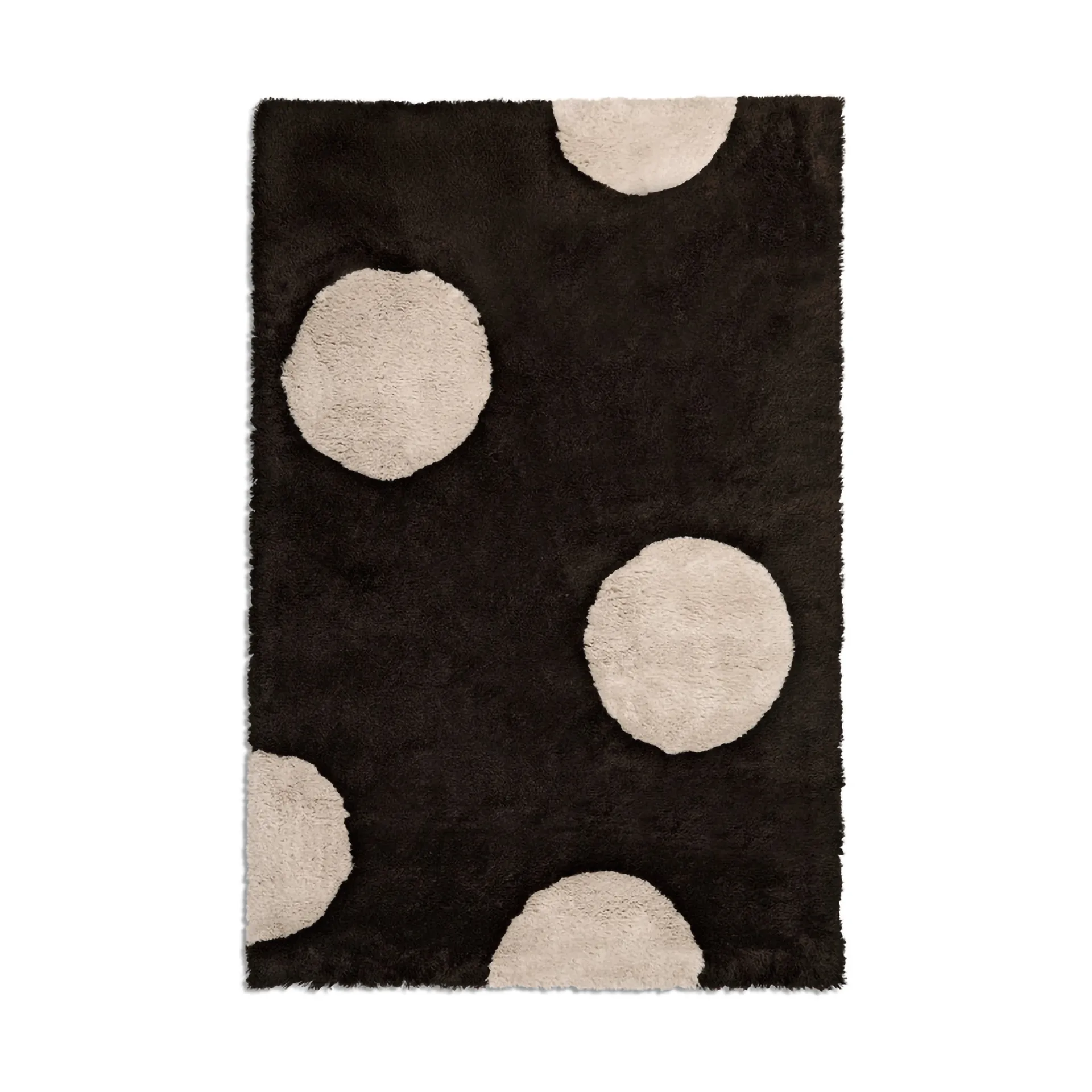 ODC Dot Big Scale villamatto, Brown beige, 200x300 cm Ogeborg