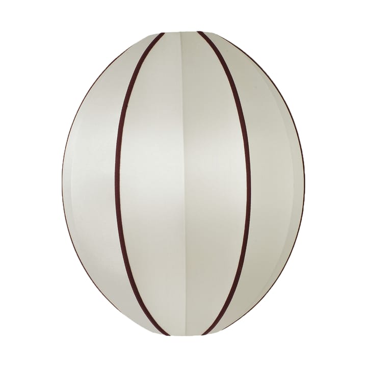 Indochina Classic Oval L lampunvarjostin - Offwhite-bordeaux - Oi Soi Oi