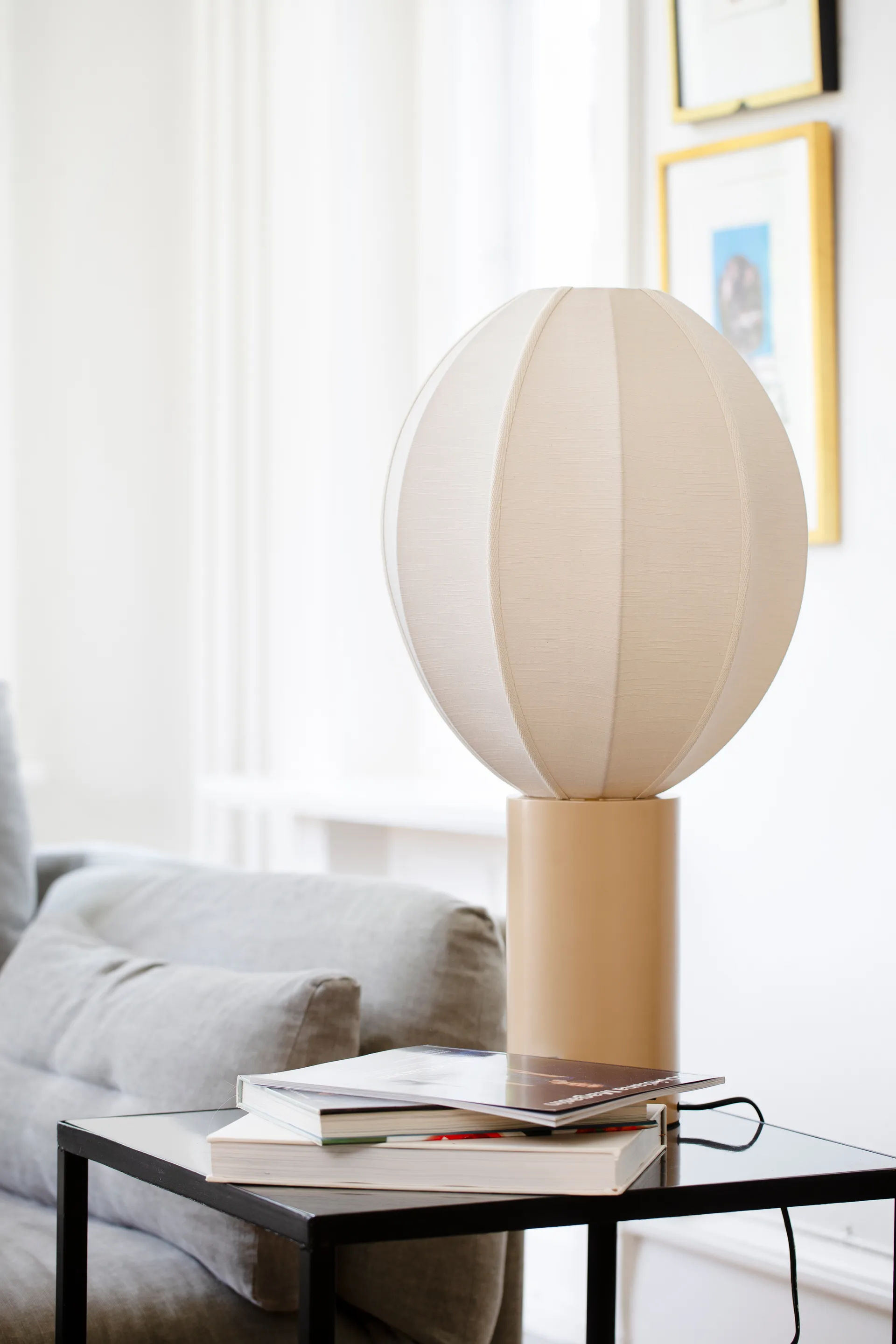 Indochina Classic Oval S lampunvarjostin, Hiekka-hiekka Oi Soi Oi