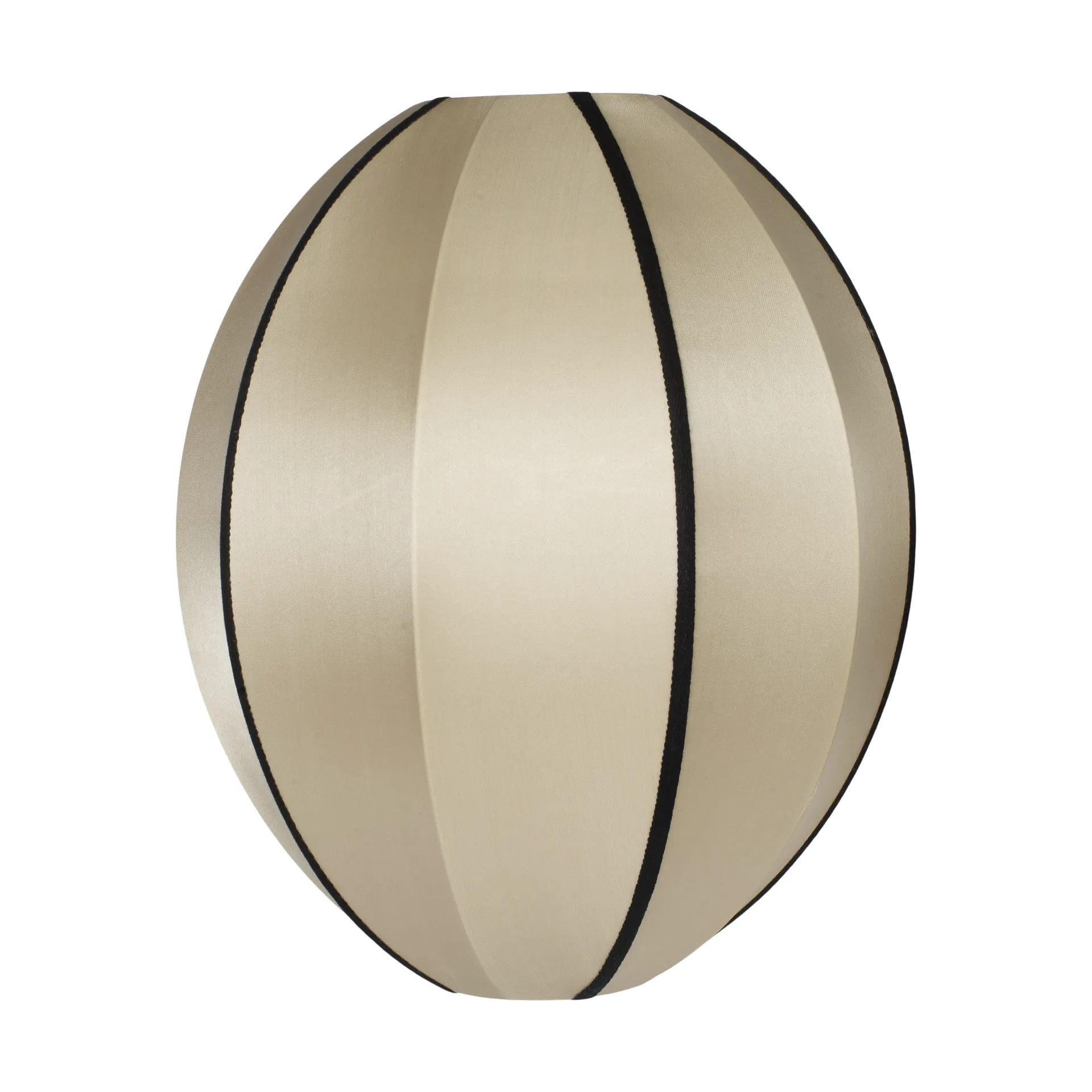 Indochina Classic Oval S lampunvarjostin, Kit-black Oi Soi Oi