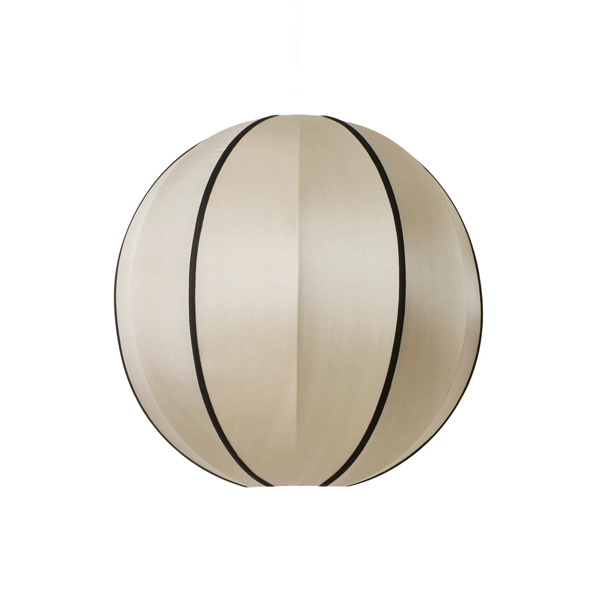 Indochina Classic Round lampunvarjostin, Kit-black Oi Soi Oi