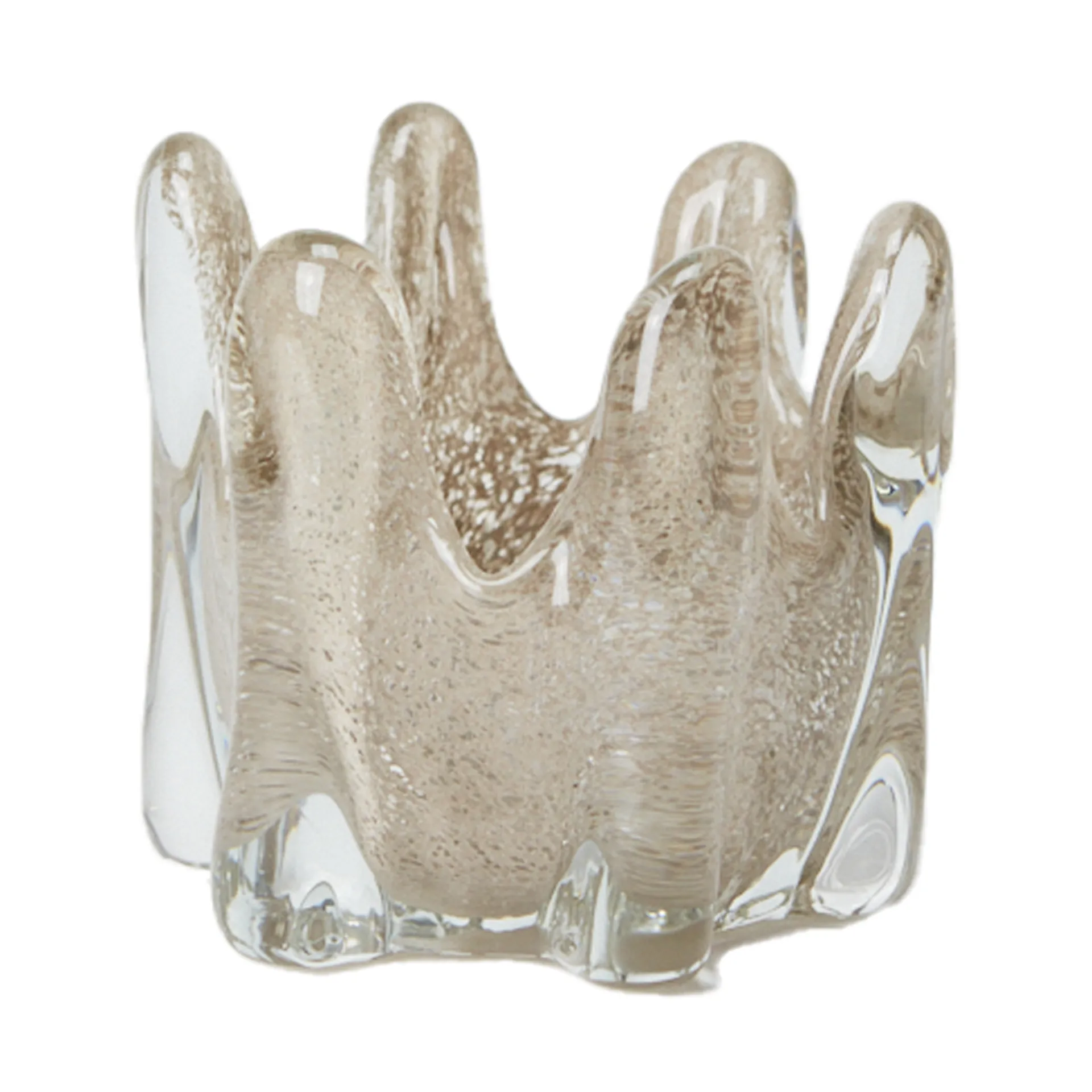 Helix kynttilälyhty Ø10,5 cm, Taupe Olsson & Jensen