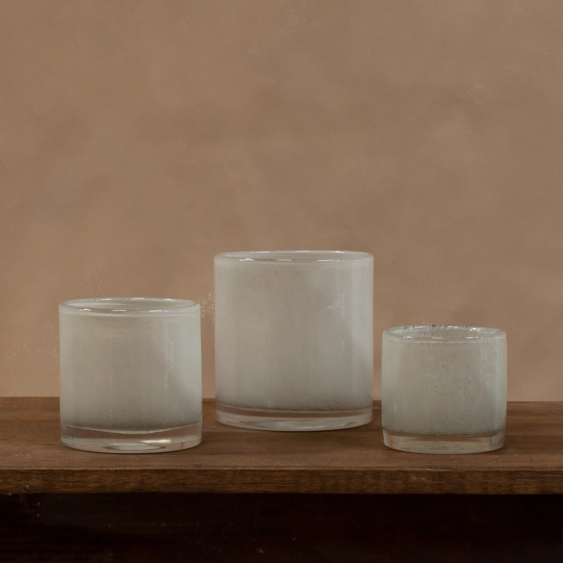 Nilla kynttilälyhty 10 cm, Harmaabeige Olsson & Jensen