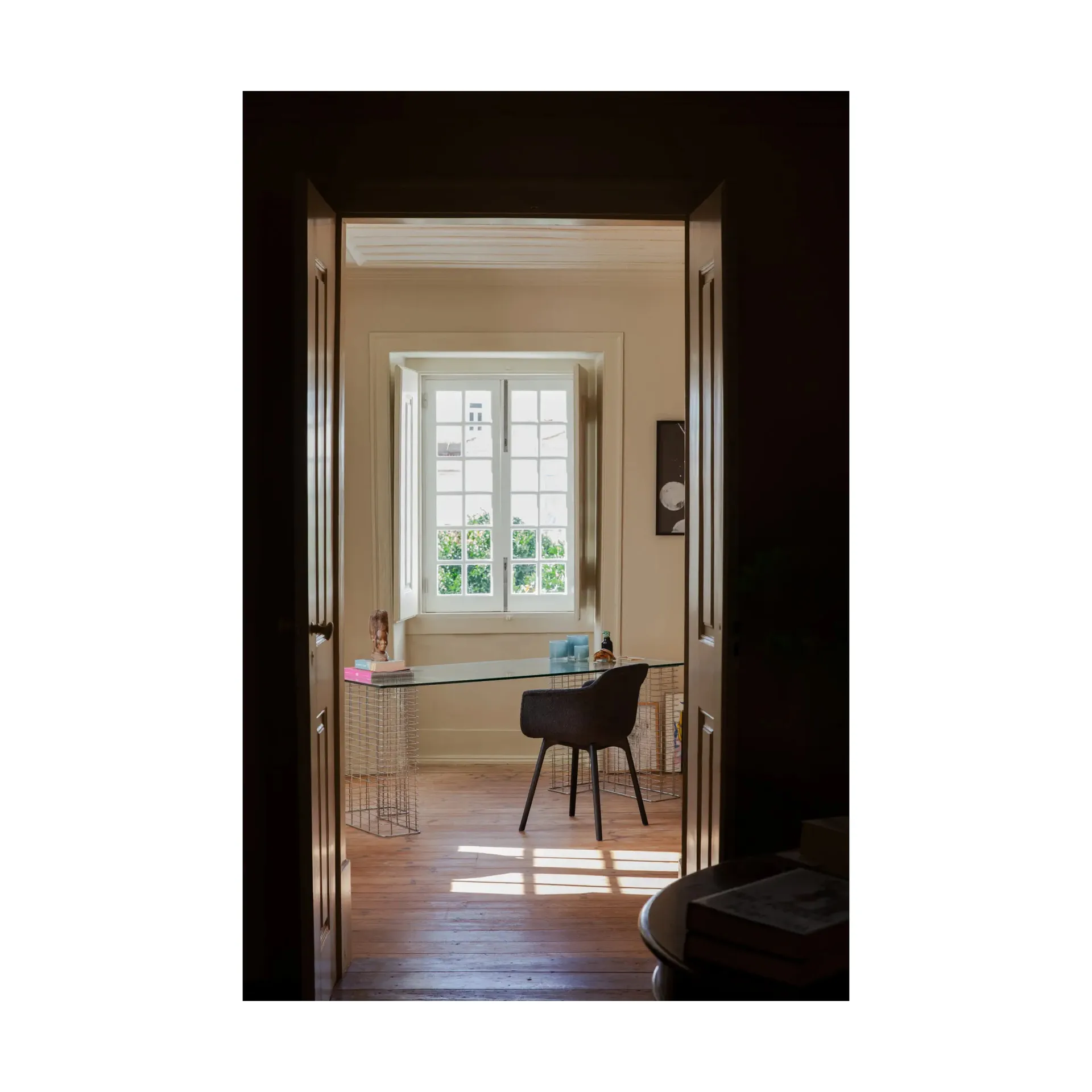 Nilla kynttilälyhty 12 cm, Vaaleansininen Olsson & Jensen