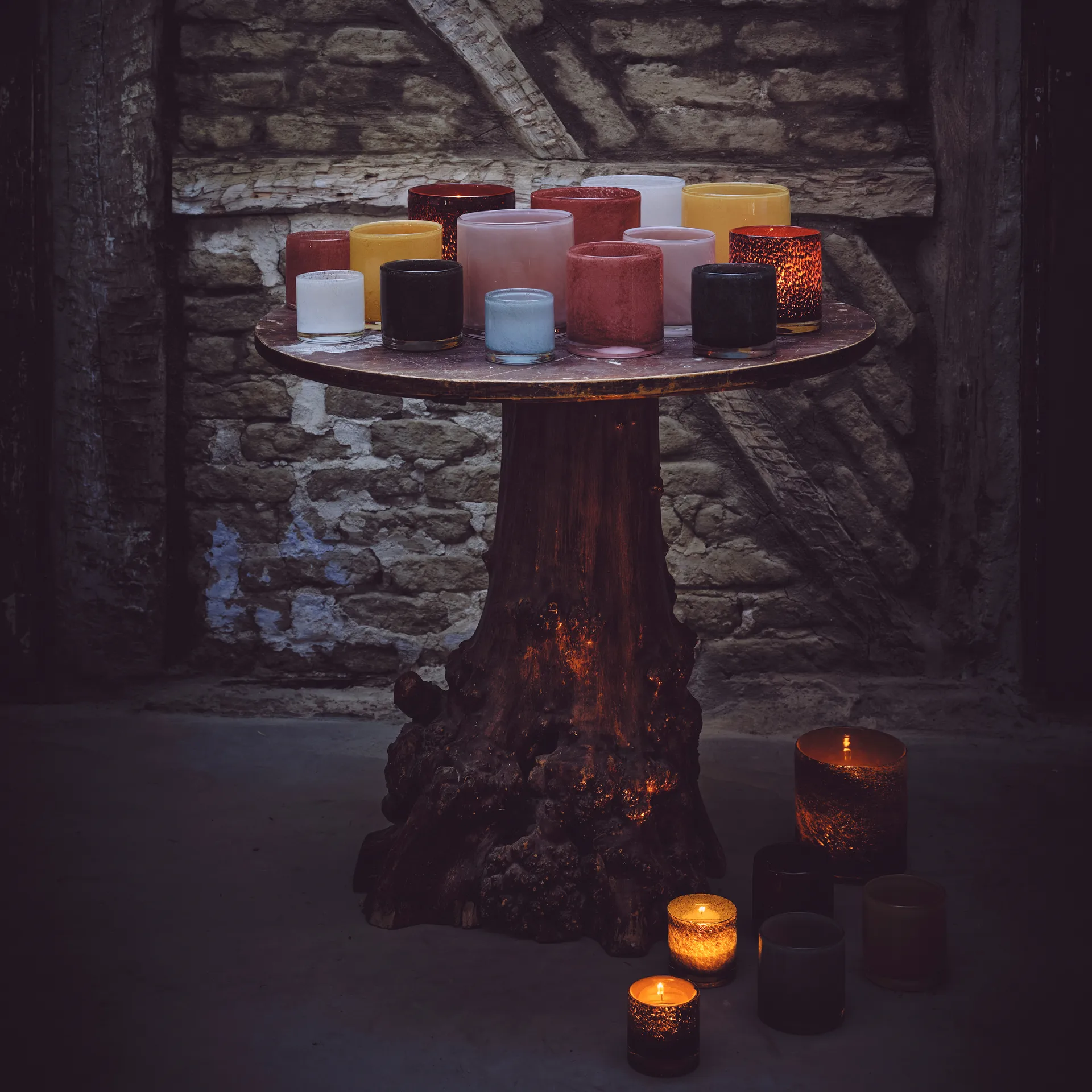 Nilla kynttilälyhty 8 cm, Valkoinen Olsson & Jensen