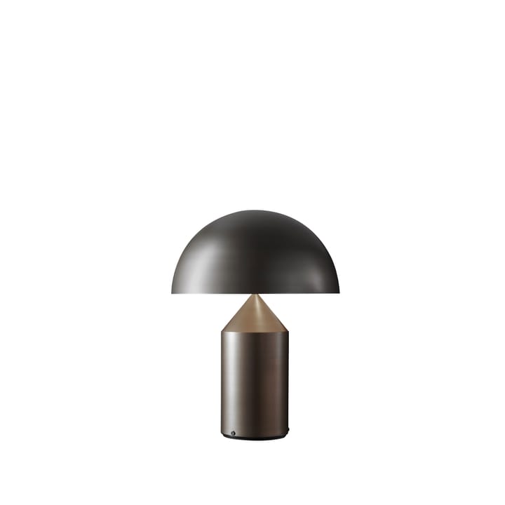 Atollo small 238 pöytävalaisin metalli, Satin bronze Oluce