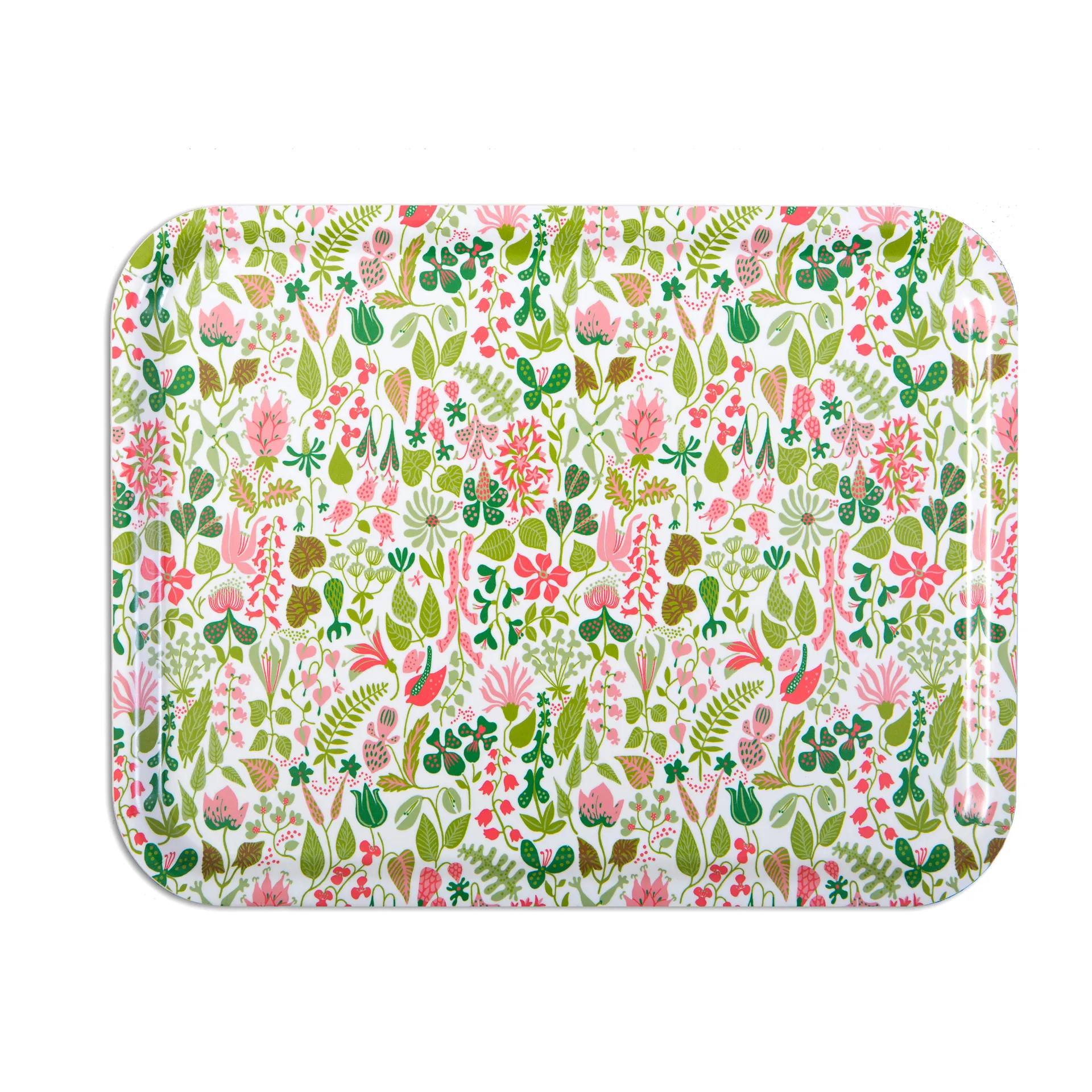 Herbarium vaaleanpunainen tarjotin, 27 x 20 cm Opto Design