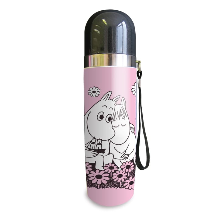 Muumi termoskannu Love 0,5 l - Vaaleanpunainen - Opto Design