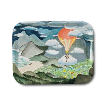 The Moomin Valley tarjotin - 27x20 cm - Opto Design