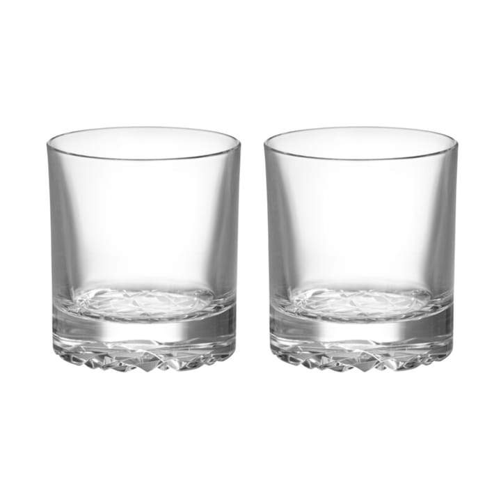 Carat double old fashioned lasi 28 cl 2 kpl - Kirkas - Orrefors