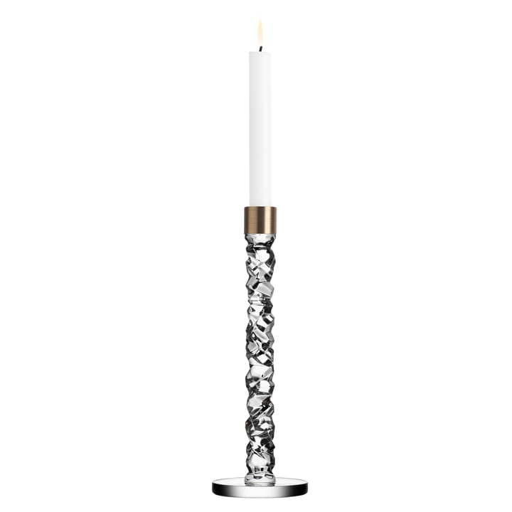 Carat kynttilänjalka, messinkiä - korkeus 29,7 cm - Orrefors