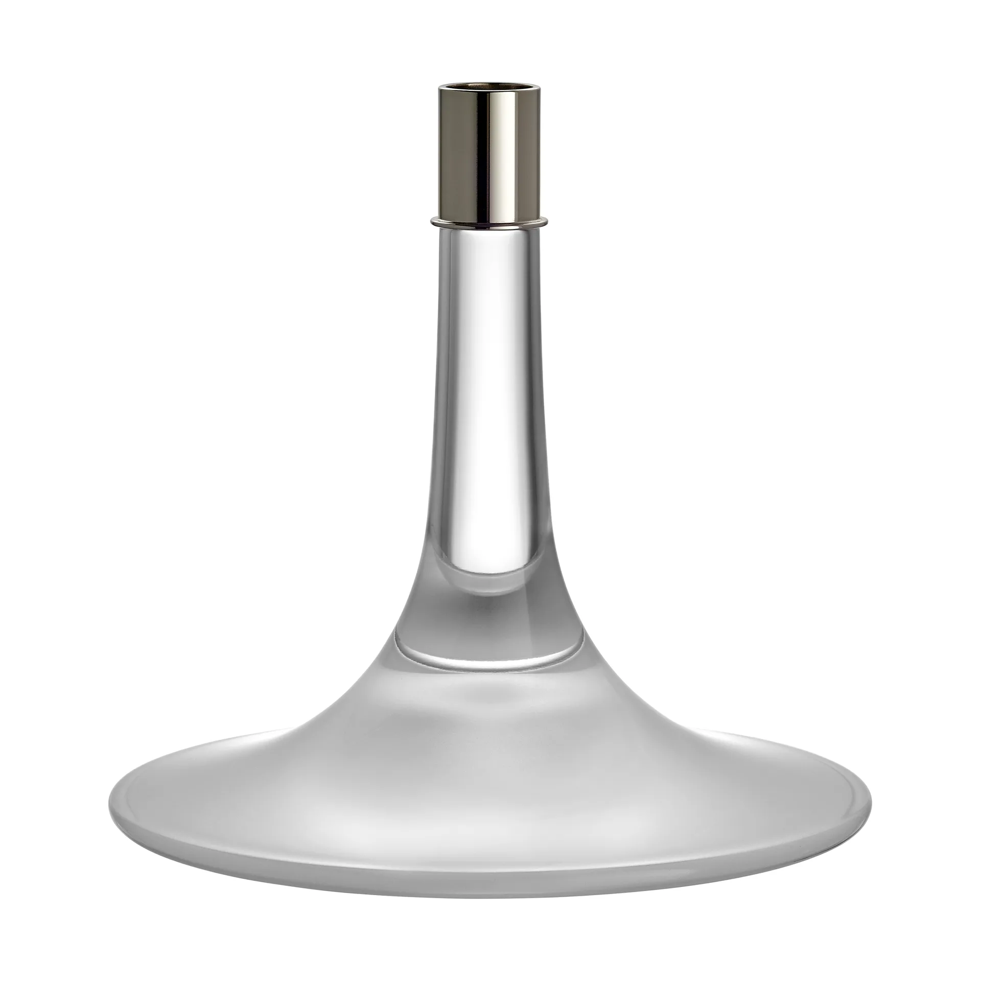 Cirrus kynttilänjalka 185 mm, Kirkas Orrefors