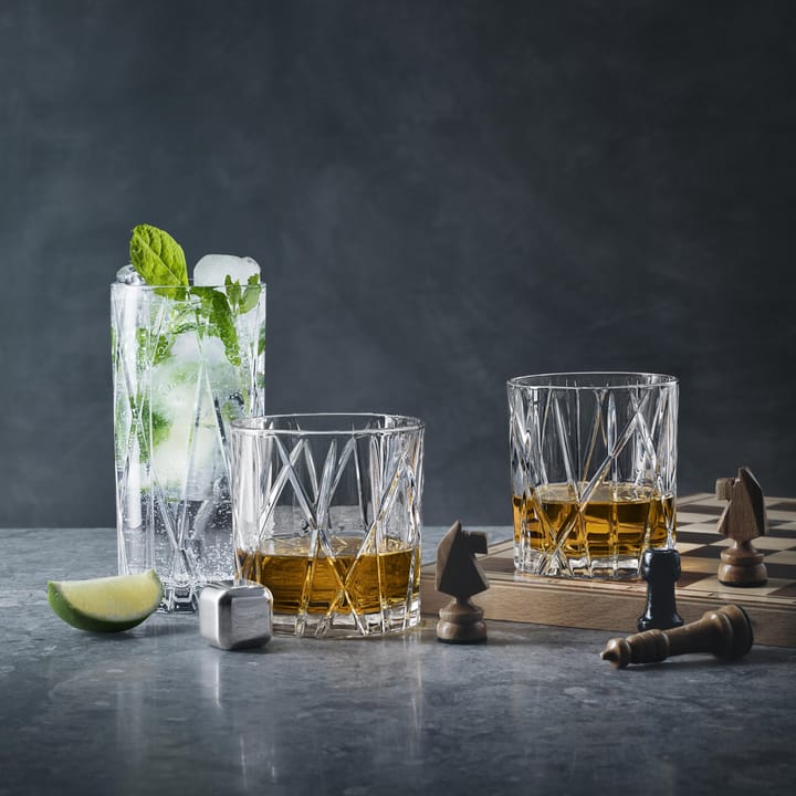 City Double Old Fashioned -lasi 4-pakkaus - 34 cl - Orrefors