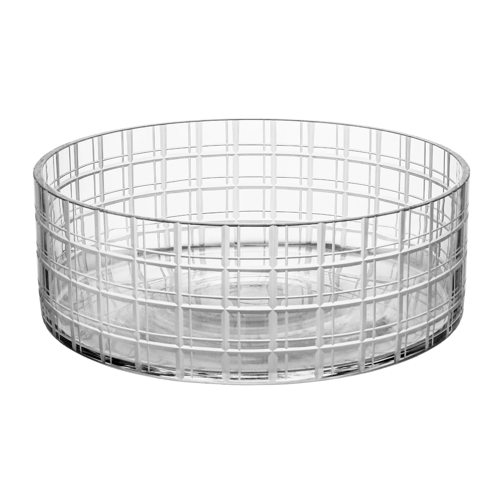 Cut in number kulho Ø27,5 cm, Ruudullinen Orrefors