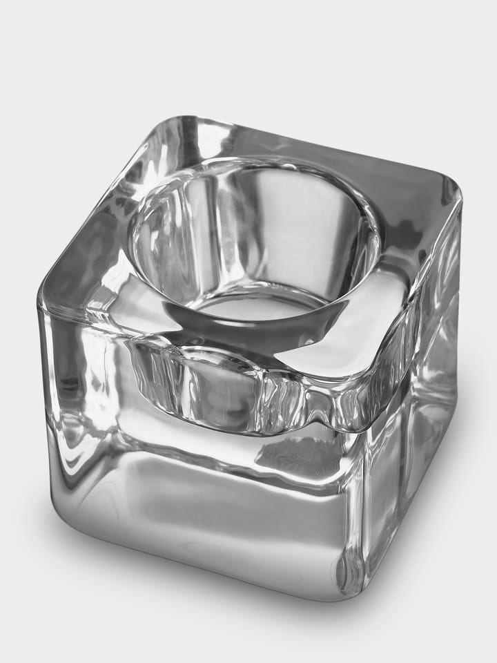 Ice cube -kynttilälyhty 70 mm - Kirkas - Orrefors