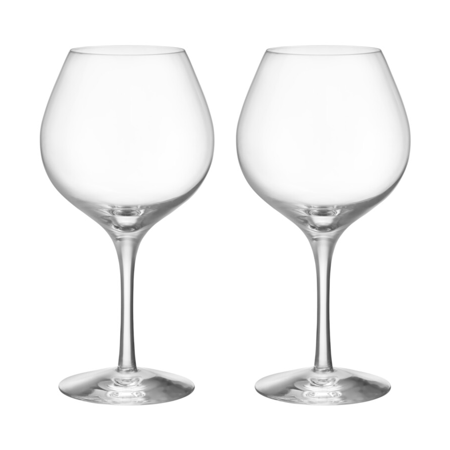 Orrefors More Pinot viinilasi 60 cl 2 kpl Kirkas | Skandinaavinen Sisustus | Viinilasit | Läpinäkyvä