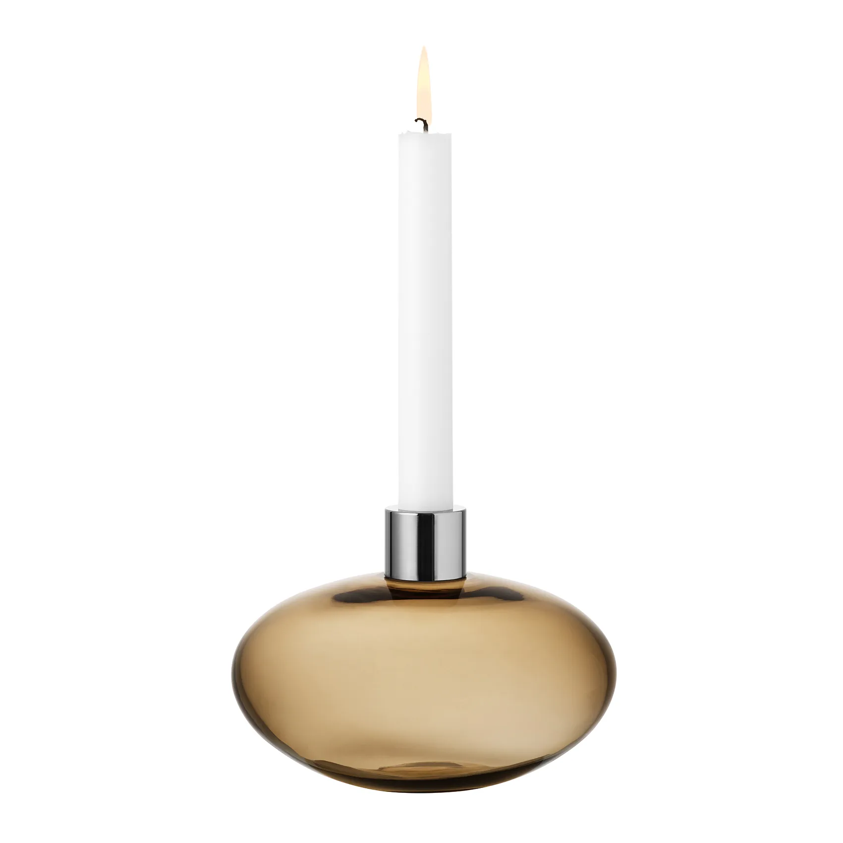 Pluto kynttilänjalka, Kullanruskea Orrefors