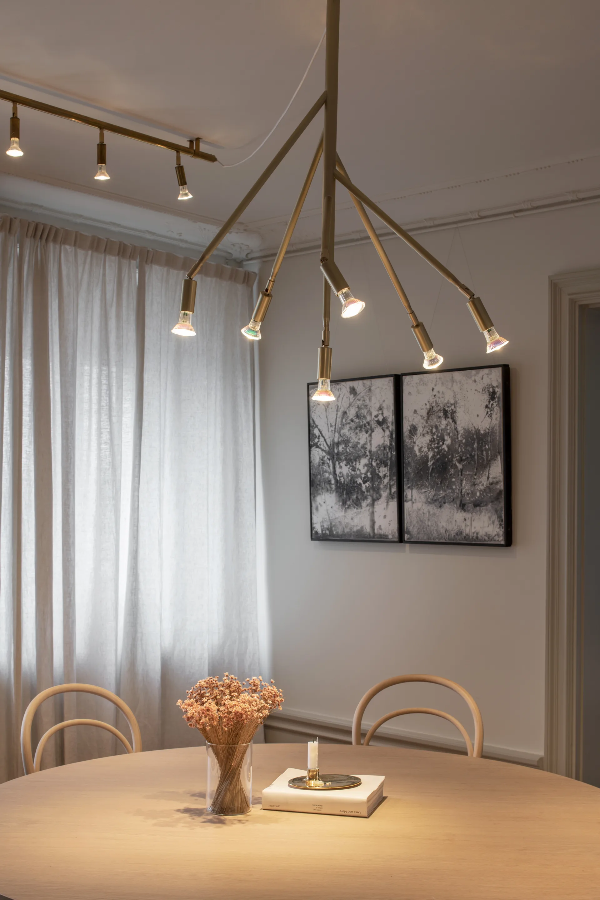 Kvist valaisin iso, valkoinen Örsjö Belysning