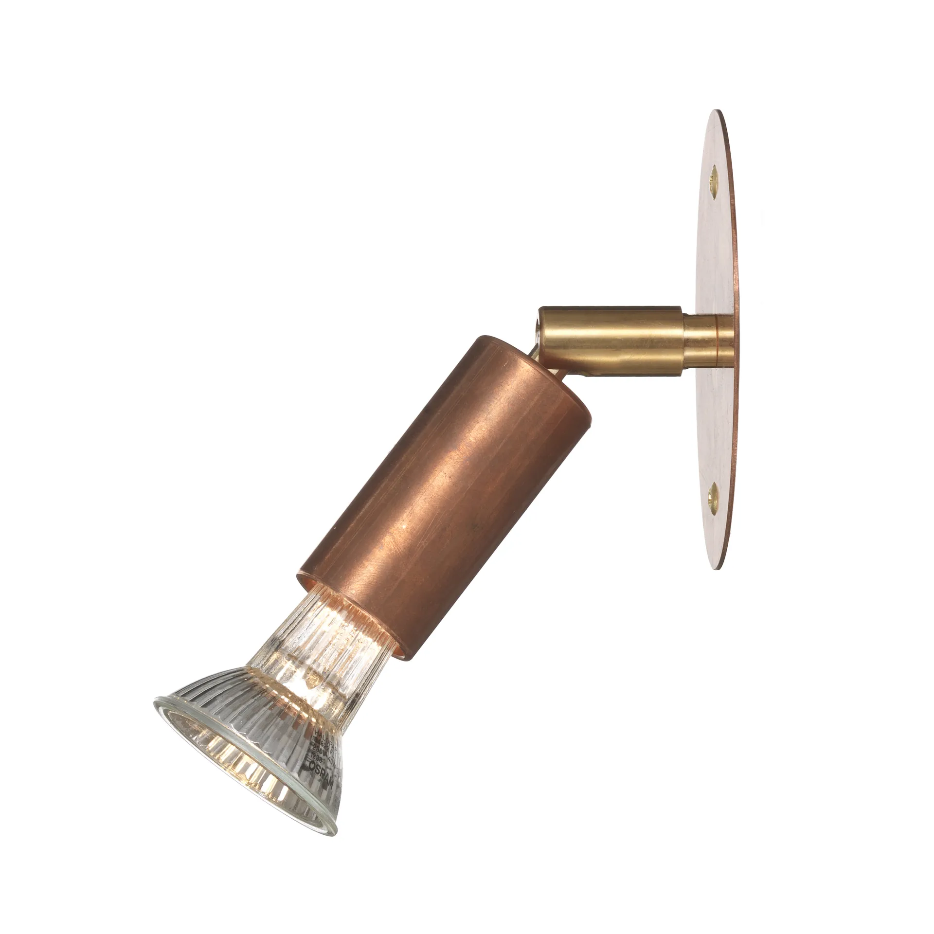 Star 1 seinävalaisin kiinteään asennukseen, raakakupari Örsjö Belysning