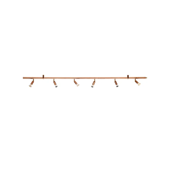 Star 6 seinä- ja kattolamppu - Kupari, 200 cm - Örsjö Belysning