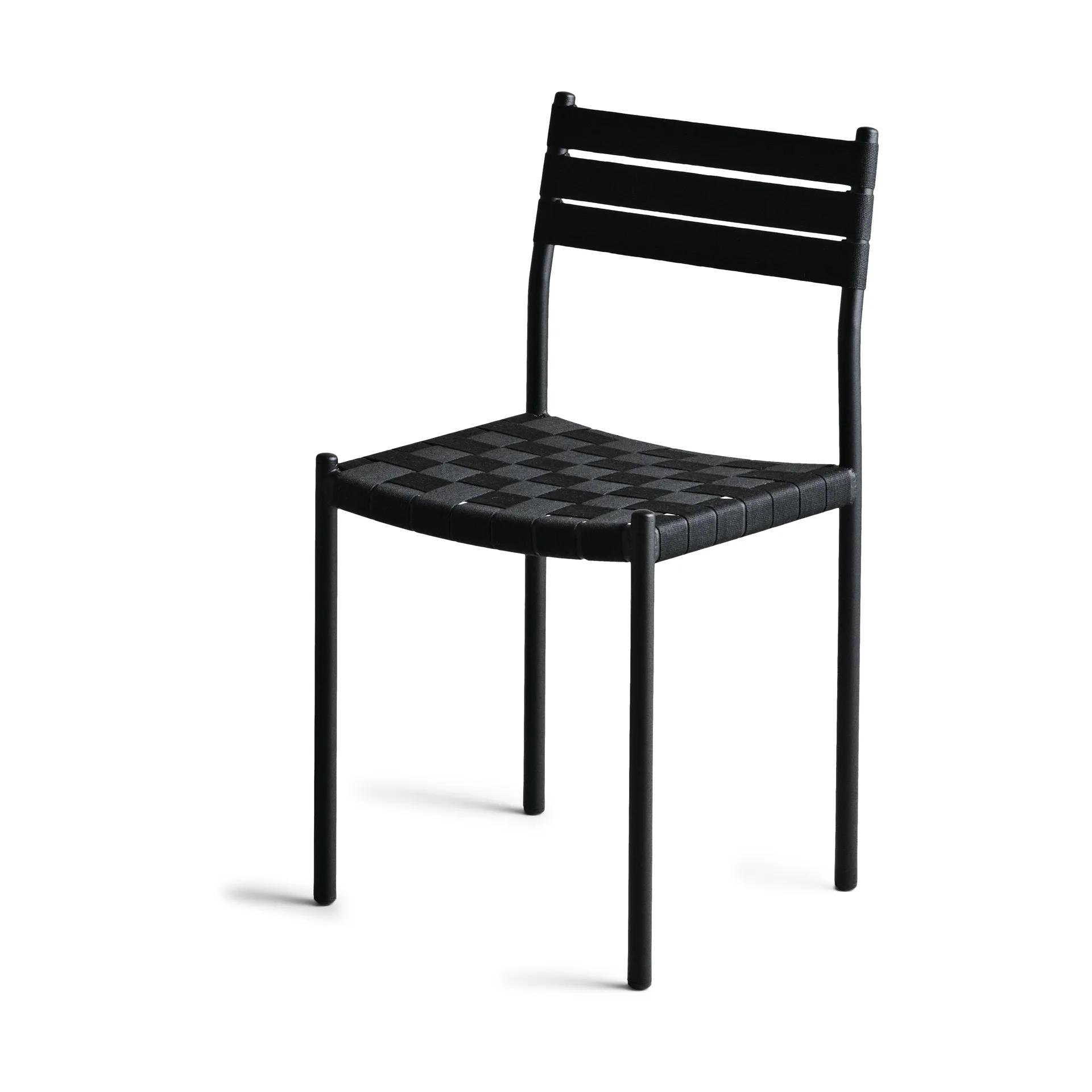 Nettan Chair black frame tuoli, Musta kudonta OX Denmarq