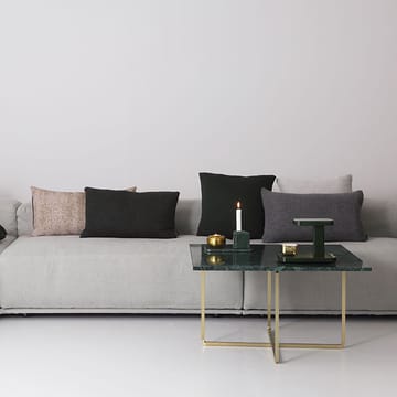 Ninety sohvapöytä - marmori carrara, musta jalusta - OX Denmarq