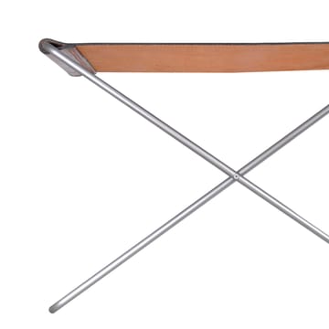 OX Stool -rahi - Nahka cognac, ruostumaton teräs - OX Denmarq