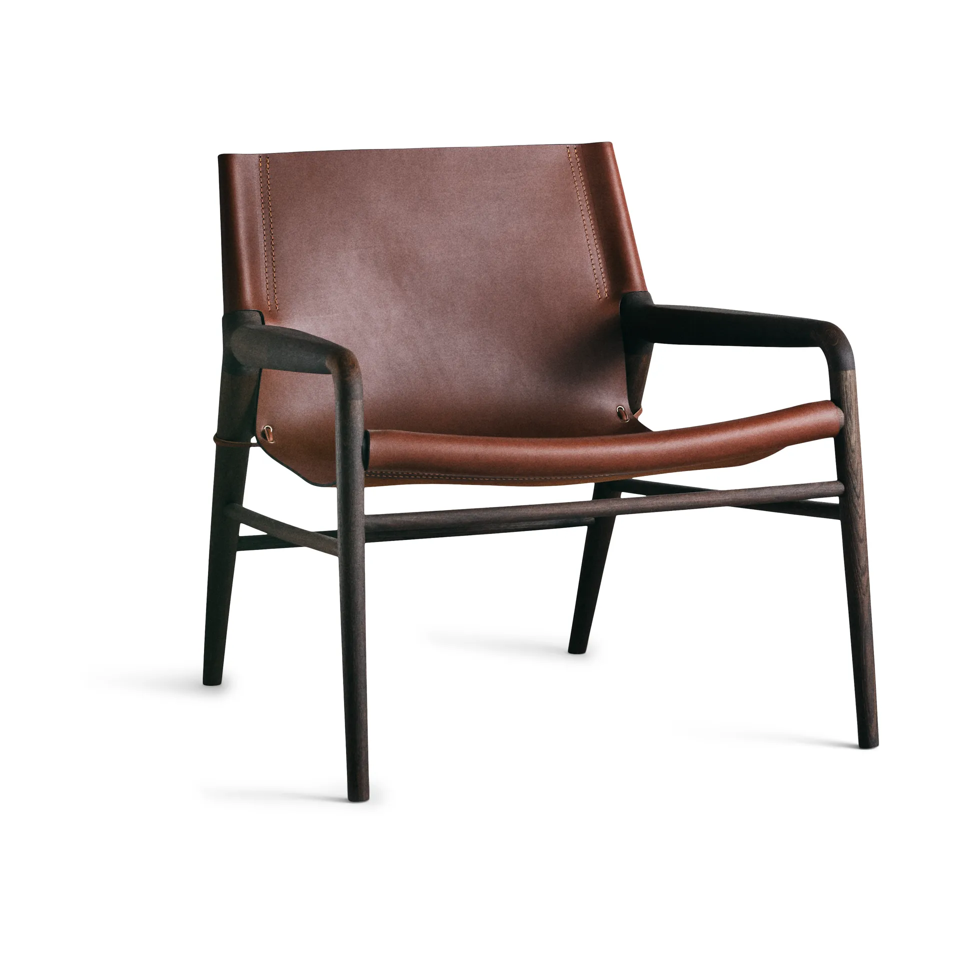 Rama Chair nojatuoli smoked oak, Cognac OX Denmarq