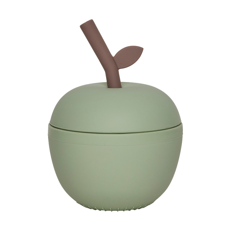 OYOY Apple kuppi Green | Skandinaavinen Sisustus | Kahvikupit | Vihreä