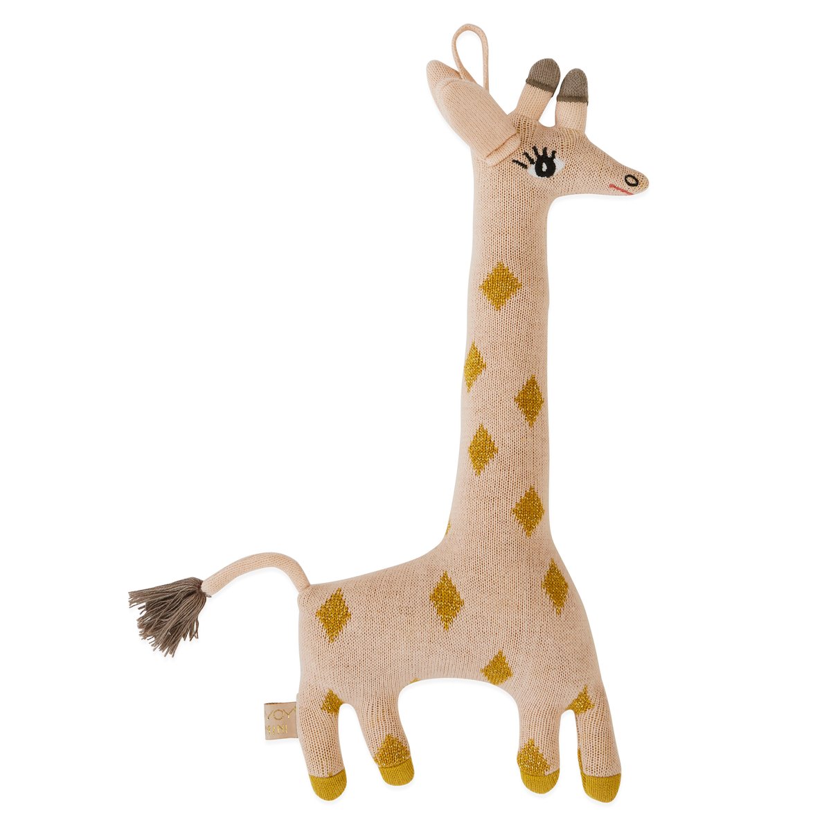 OYOY Baby Guggi Giraffe Rose-amber | Skandinaavinen Sisustus | Lastenhuoneen sisustus | Vaaleanpunainen