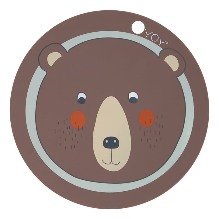 Bear pöytätabletti - ruskea - OYOY