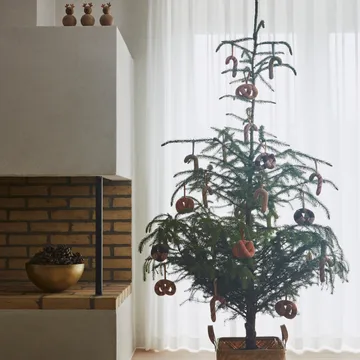 Christmas Pretzels -joulukoriste, 4-pakkaus - Multi - OYOY
