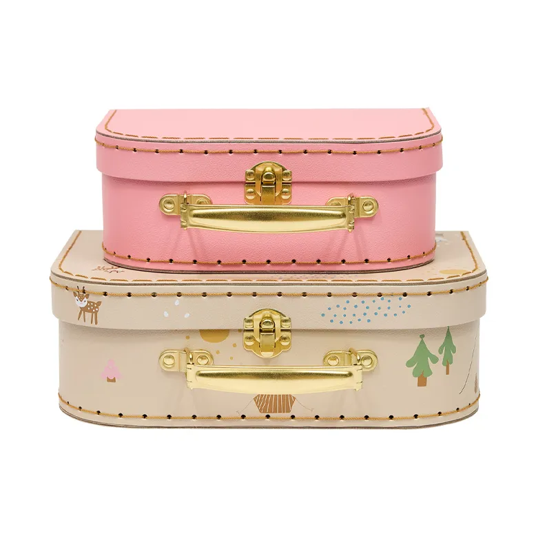 OYOY Friends in the Forest matkalaukku sarja 2 osaa Deer & Duck