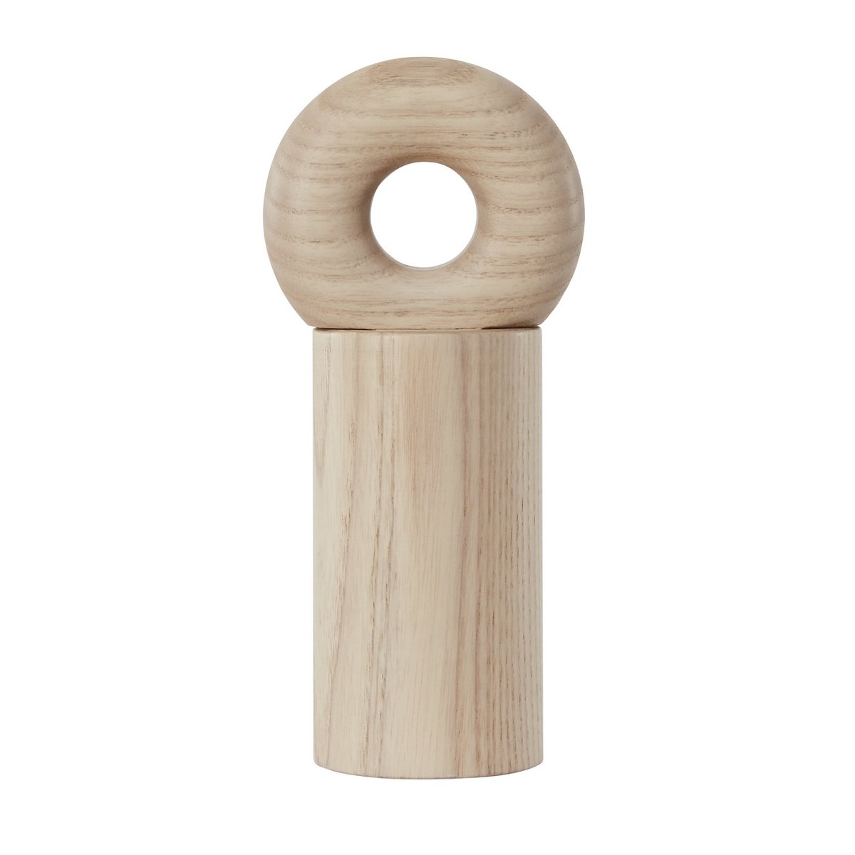 OYOY Hoop maustemylly Nature | Skandinaavinen Sisustus | Suola-ja pippurimyllyt | Beige