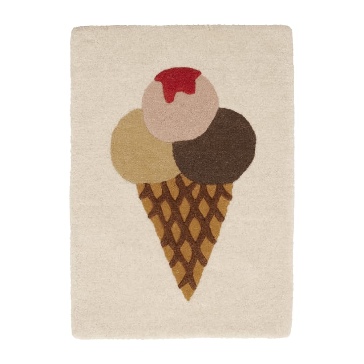 Ice Cream Tufted -lastenmatto 45 x 65 cm - Monivärinen - OYOY