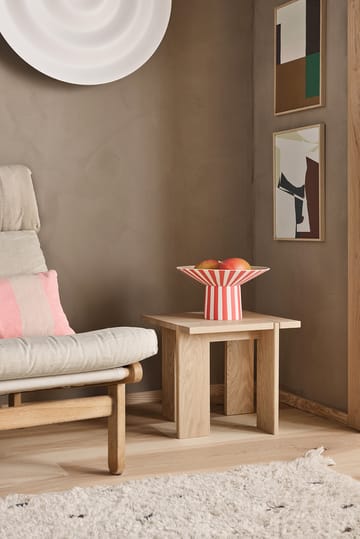Kara tyynynpäällinen 30x60 cm - Koralli - OYOY