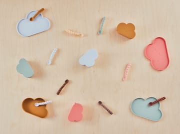 Mellow lusikka 3-pack - Dusty Blue-taupe-pale Mint - OYOY